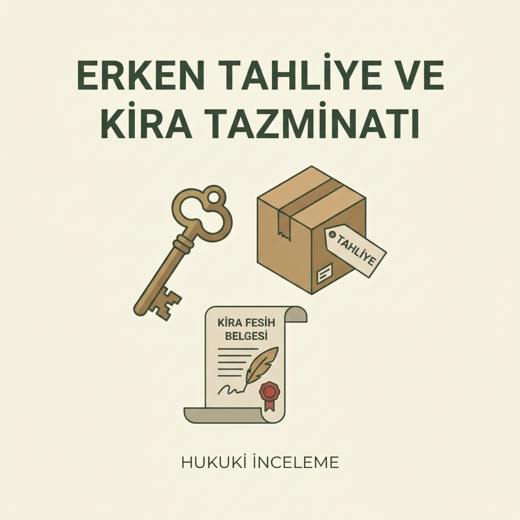 Kiracının Erken Tahliyesi ve Kira Tazminatı Sorumluluğu